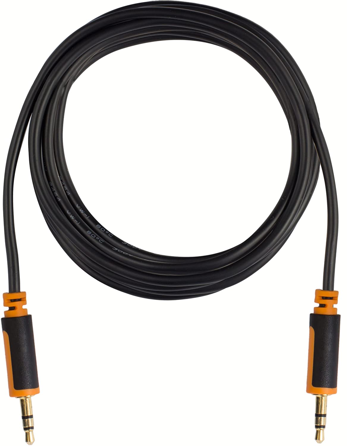mumbi Audio Jack Cable 3.5 mm Jack to 3.5 mm Jack with Gold-Plated Connectors, 3.00m - Image 4