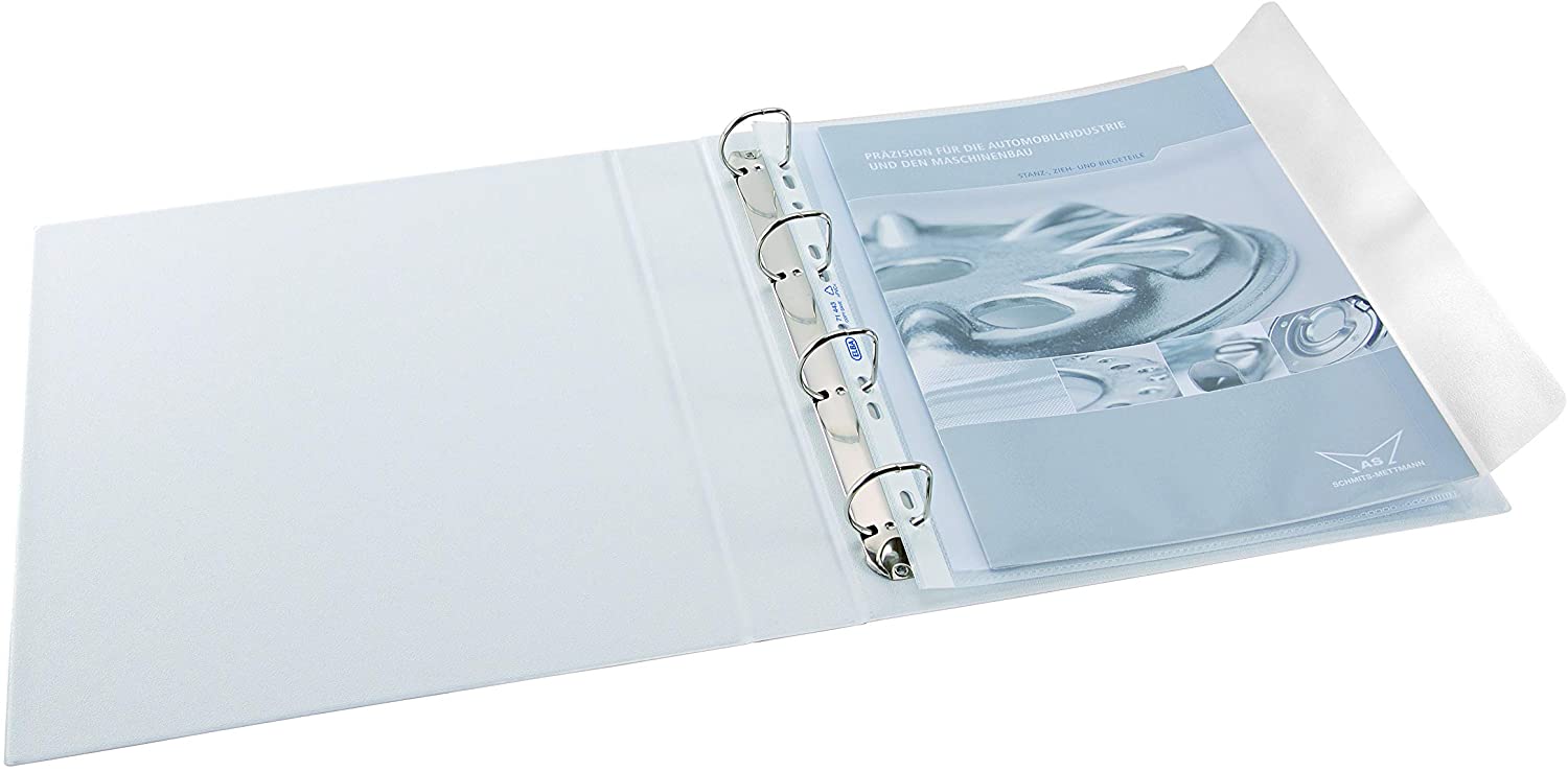 Elba 100460999 Document Wallets A4, genarbt, PP/Geprä A4 Colourless, clear - Image 4