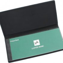 Ashlie Leather Cheque Book Holder Style AC123 Black