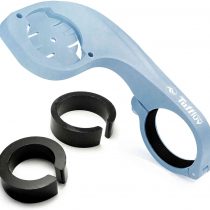 TUFF LUV Lollipop Handlebar Mount Adapter Compatible With Garmin Edge GPS Bike Computer - Light Blue