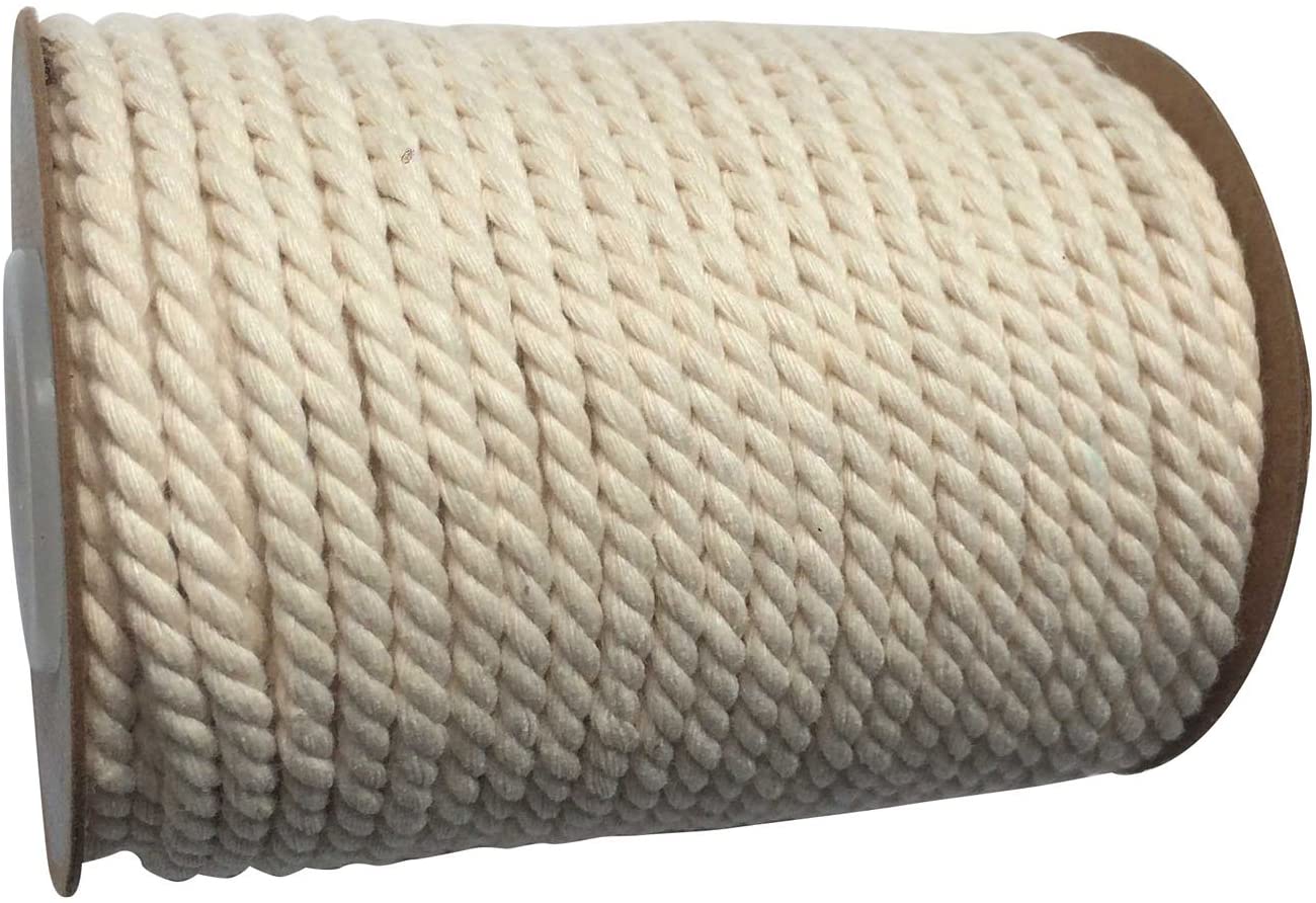 Vaessen Creative 1111-012 Cord, Cotton, Natural White, 9x6.9x6.9 cm