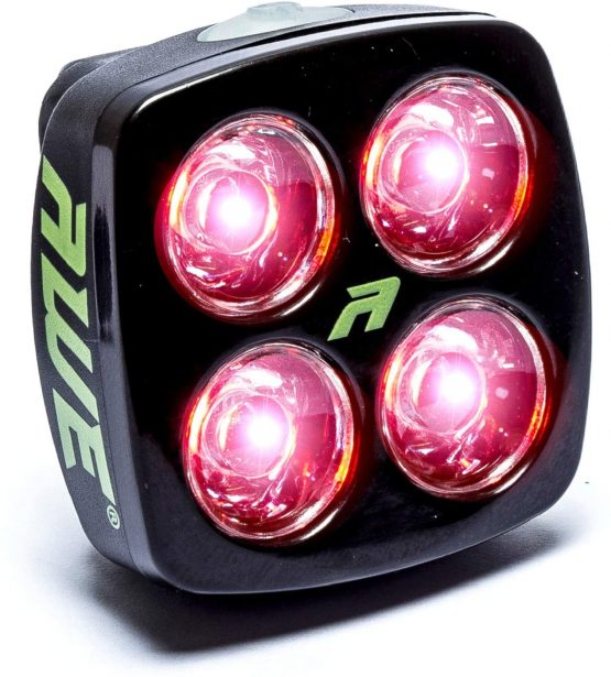 AWE® AWEBlitz™ 40 Lumens Rear Light Super Bright, 4 LED's USB Rechargeable Bicycle, Fantastic Functions