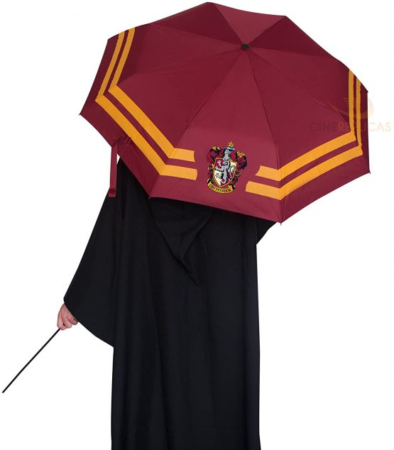Cinereplicas - Harry Potter Umbrella - Auto Open - Official License - Gryffindor - Image 2