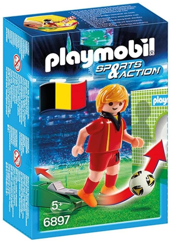 Playmobil Belgian Football Player 6897, Red