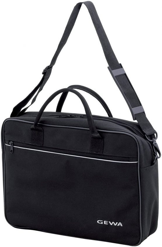GEWA Notenpulttasche Premium schwarz, 4 Innenfächer, 2 Außentaschen 40x30x10 cm