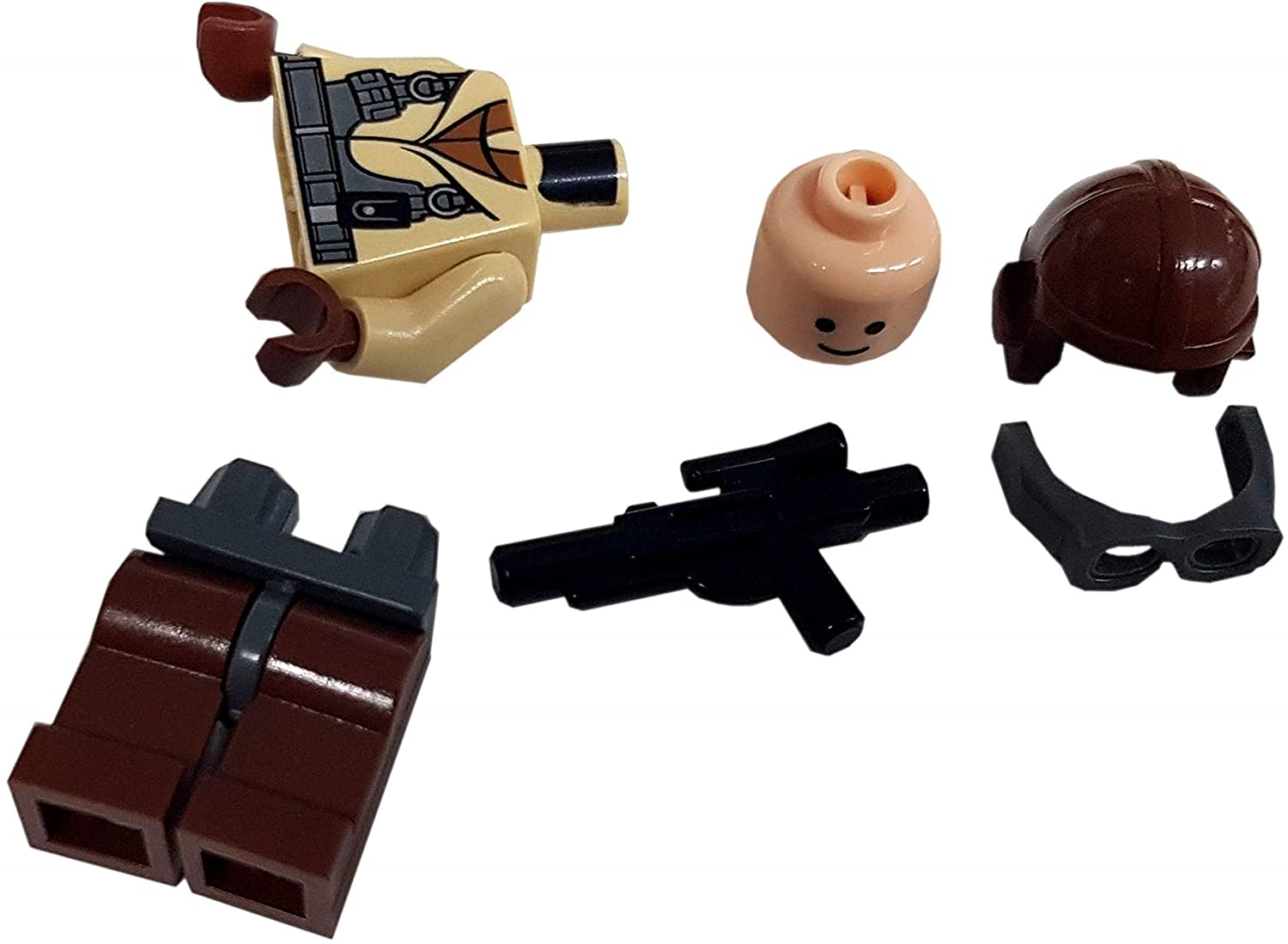 LEGO Star Wars LOOSE Mini Figure Naboo Pilot with Blaster by LEGO, Small - Image 4
