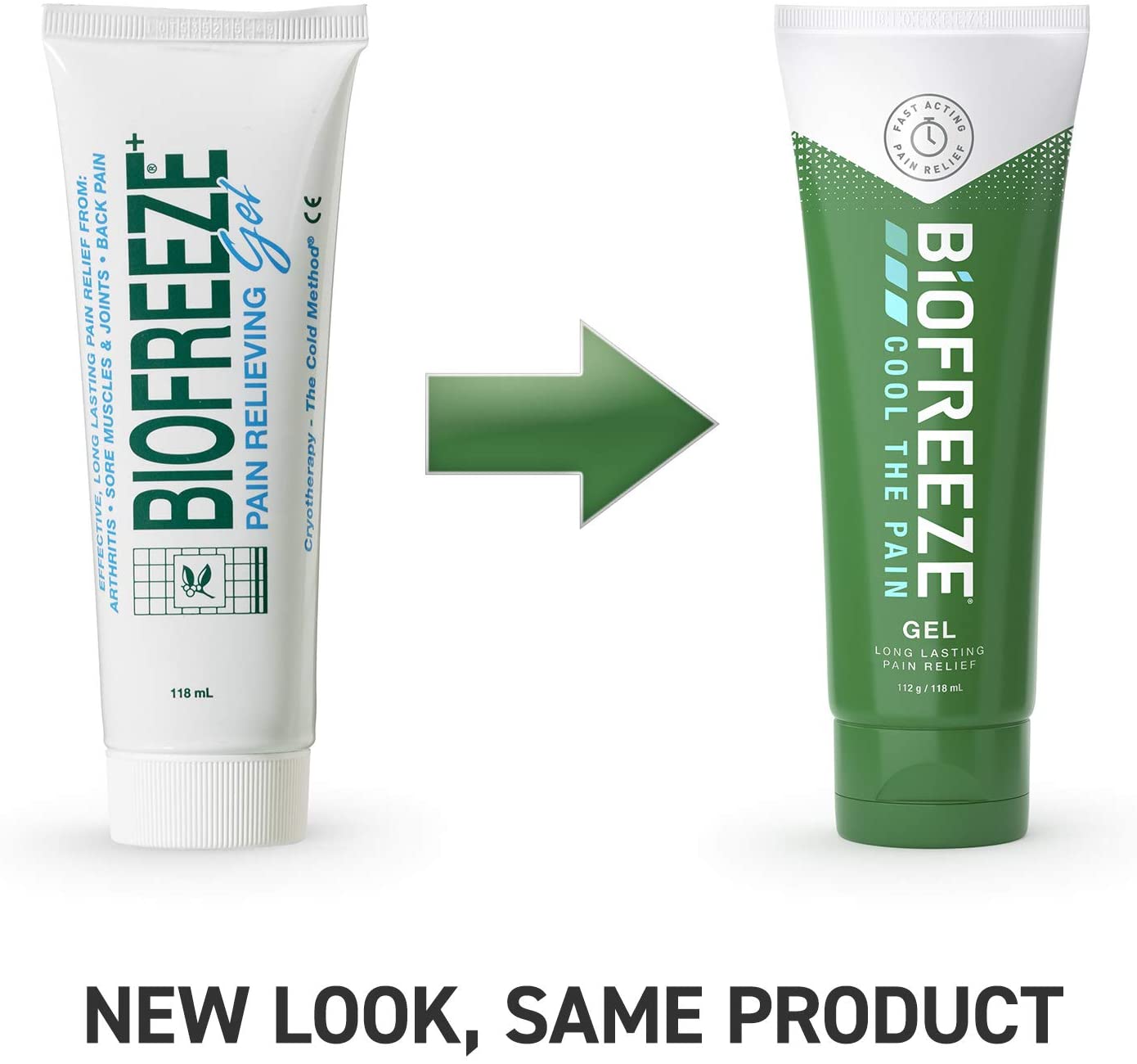 Biofreeze Pain Relieving Gel, 118 ml Tube, Cooling Topical Analgesic, On-the-Go Use, Long Lasting, Soothing, Targeted Pain Relief, Cold Therapy for Athletes, Fast Acting for Muscle, Joint, & Back Pain - Image 2