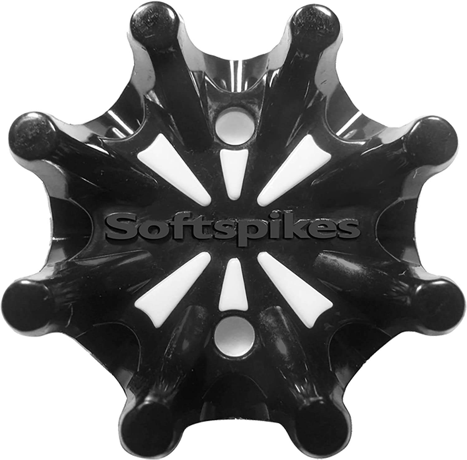 SOFTSPIKES Golf Spikes Pulsar Fast Twist 3.0 Black Golf Spikes, White/ Black, Packaging May Vary, Bag of 1 set - Image 3
