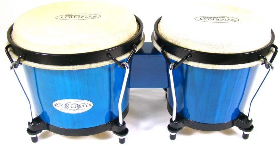 Toca 6-Inch and 6 3/4-Inch Synergy Series Bongo - Bahama Blue