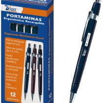 D 'Art 79436 – Box Metal Mechanical Pencil, 0.5 mm, Pack of 12, Blue