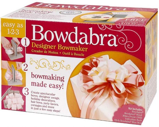 Darice Bowdabra Bowmaker Tool, Grey