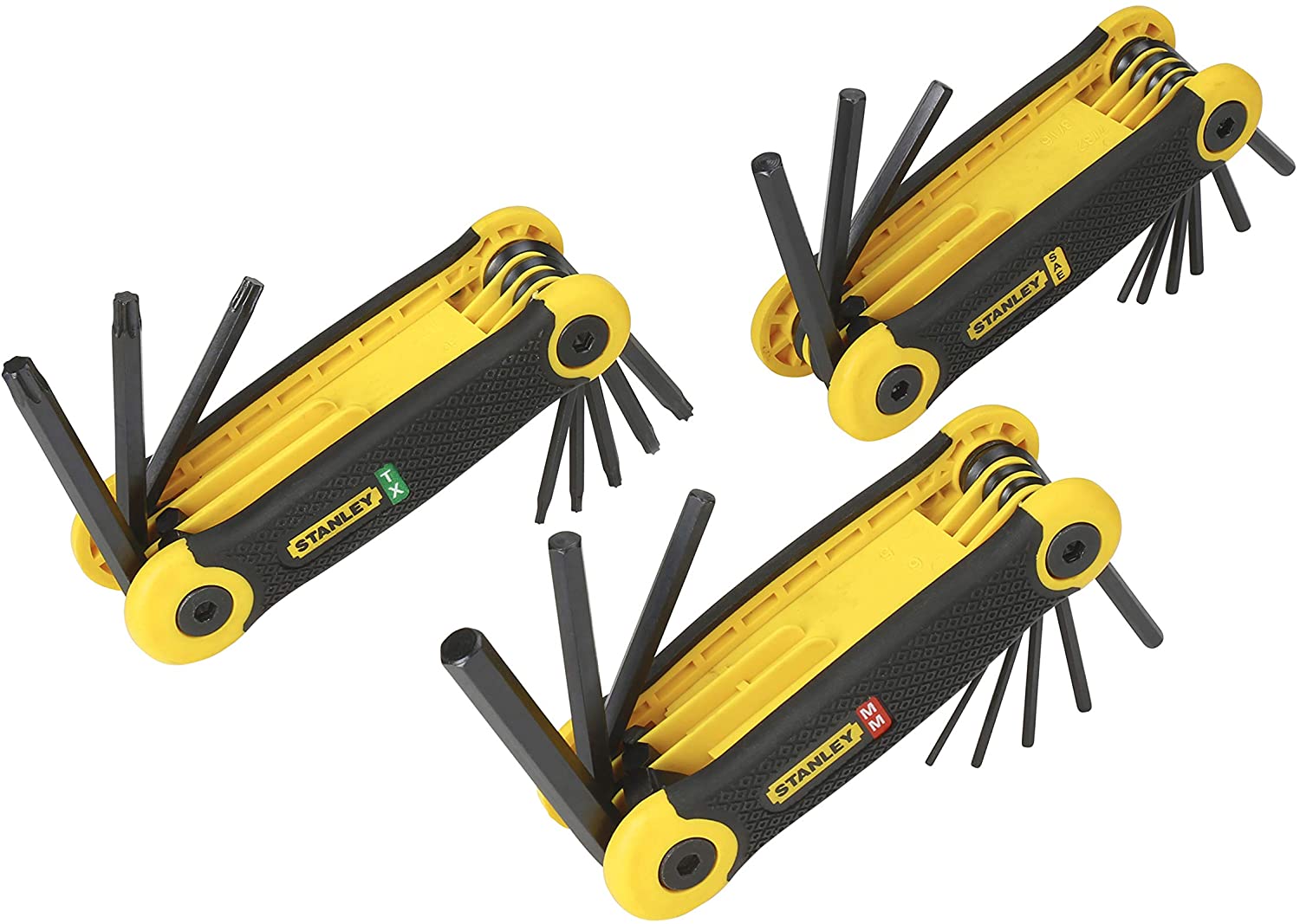 Stanley 269268 Folding Hex Key Set - Imperial (25 Pieces)
