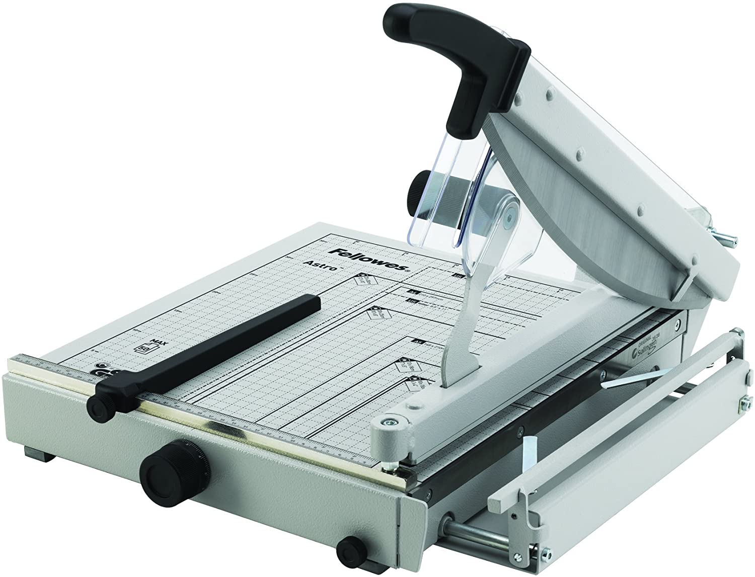 Fellowes Astro A4 Guillotine - Drawing Max. Cutting Capacity: 50 Sheets - Grey - Image 3