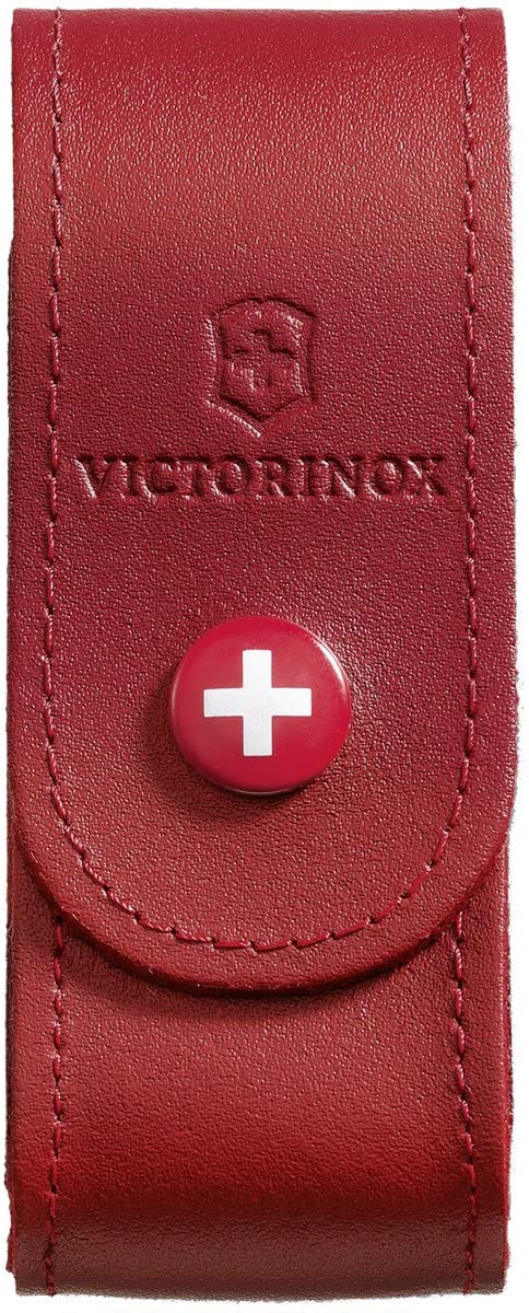 Victorinox 4.0520.1 Belt Pouch Leather, red, 10 cm