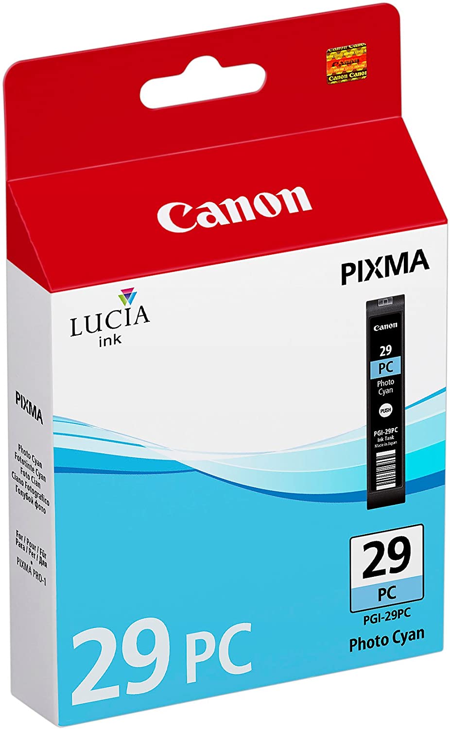 Canon PGI-29 PC - 4876B001 - 1 x Photo Cyan - Ink tank - For PIXMA PRO1, One - Image 2