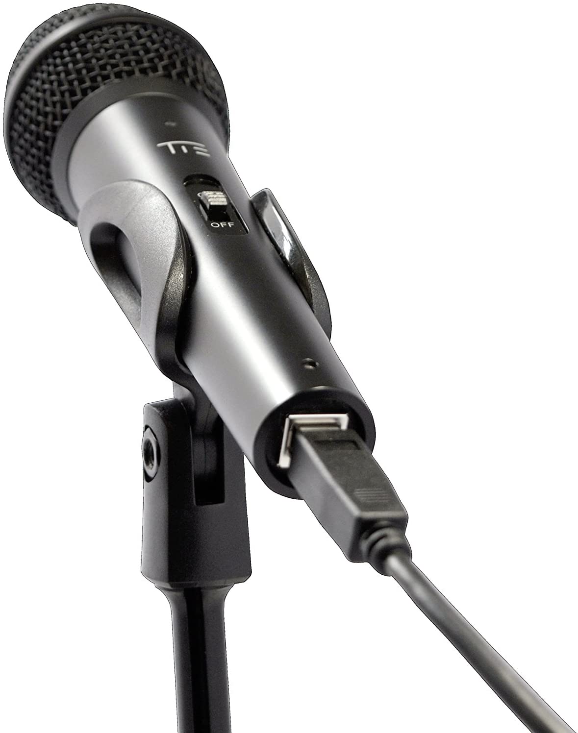 TIE Studio Dynamic USB Microphone for PC Broadcasting, Youtube, Skype i(incl.Pop Filter, USB Cable - Image 2