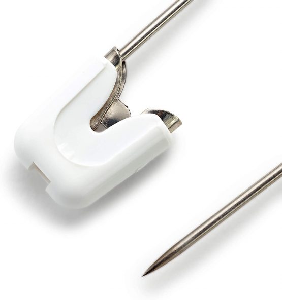 Prym 086153 Baby Safety Pins 55 mm White Pack of 200 Stainless Steel - Image 2