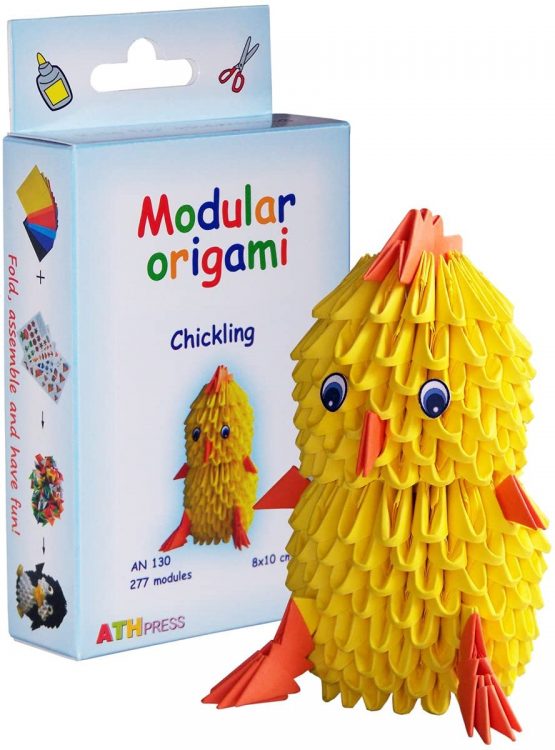 Modular Origami 277 Piece Set Chickling, Multi - Image 2