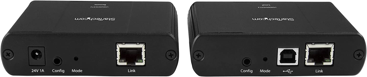StarTech.com Newer version available USB2004EXT2NA; 4-Port USB Extender, Up to 330 ft (100m) USB 2.0 over Cat5/Cat6 Extender - Image 4