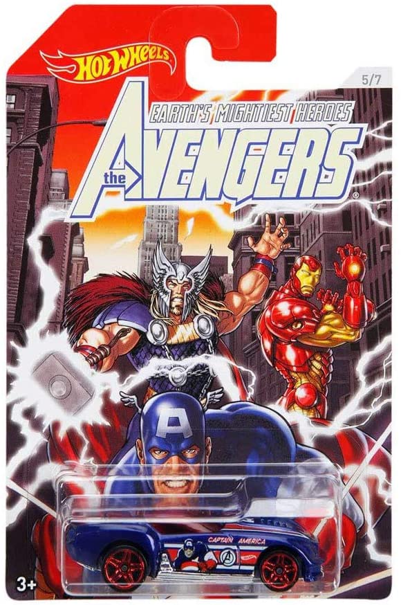 Hot Wheels Avengers 3 Assortment, Blue