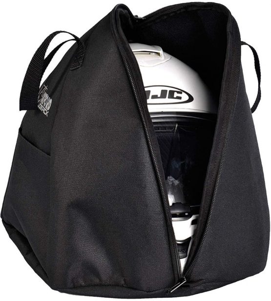 lidsack Oxford Waterproof Lid Helmet Bag, Black OL261, standard size - Image 2