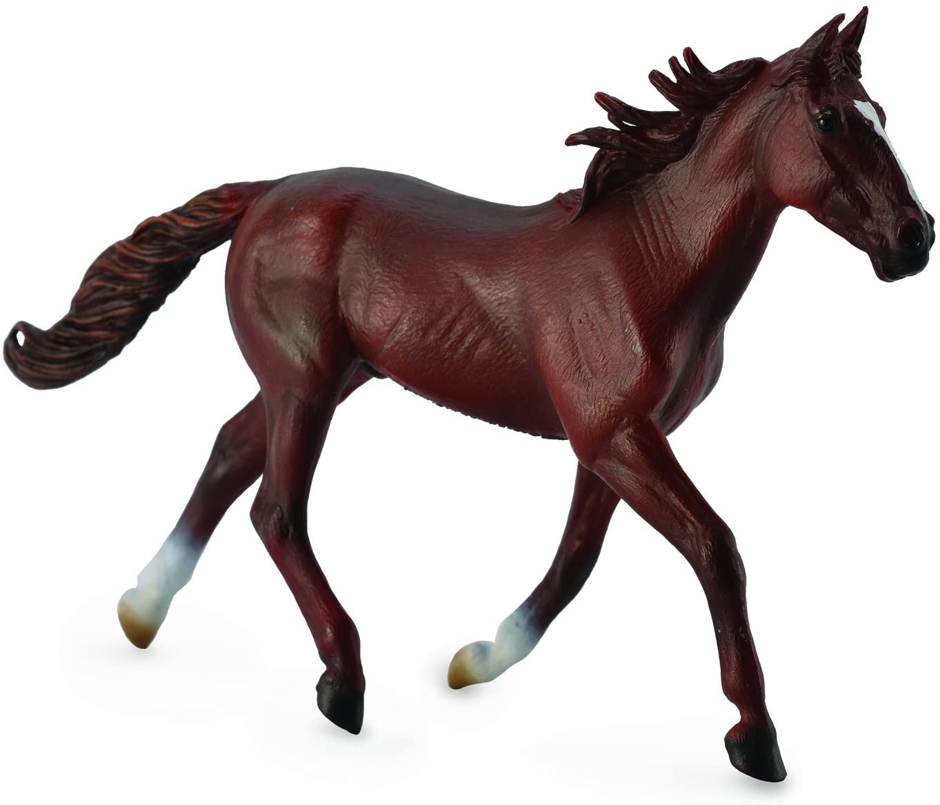 CollectA Standardbred Pacer Stallion - Chestnut, Multicolor