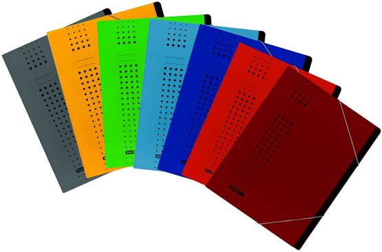 Elba Bürosysteme 42495GB Index File Recycled Card 450 g/sqm A4 7 Compartments Yellow - Image 4