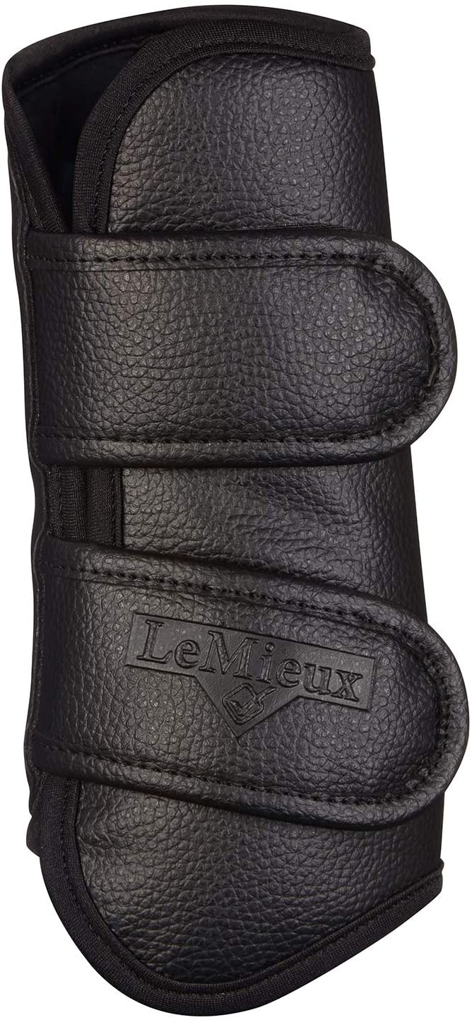 LeMieux Schooling Support Horse Boots - Protective Gear and Training Equipment - Equine Boots, Wraps & Accessories (Black/XLarge)
