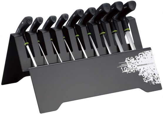 Birzman Unisex's T Bar Set (with Wrenches) Tools, Black, Silver, One Size - Image 2