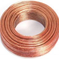 Loudspeaker Cable 2 x 0.50 mm² - 50 m - Transparent - CCA - Audio Cable - Box Cable