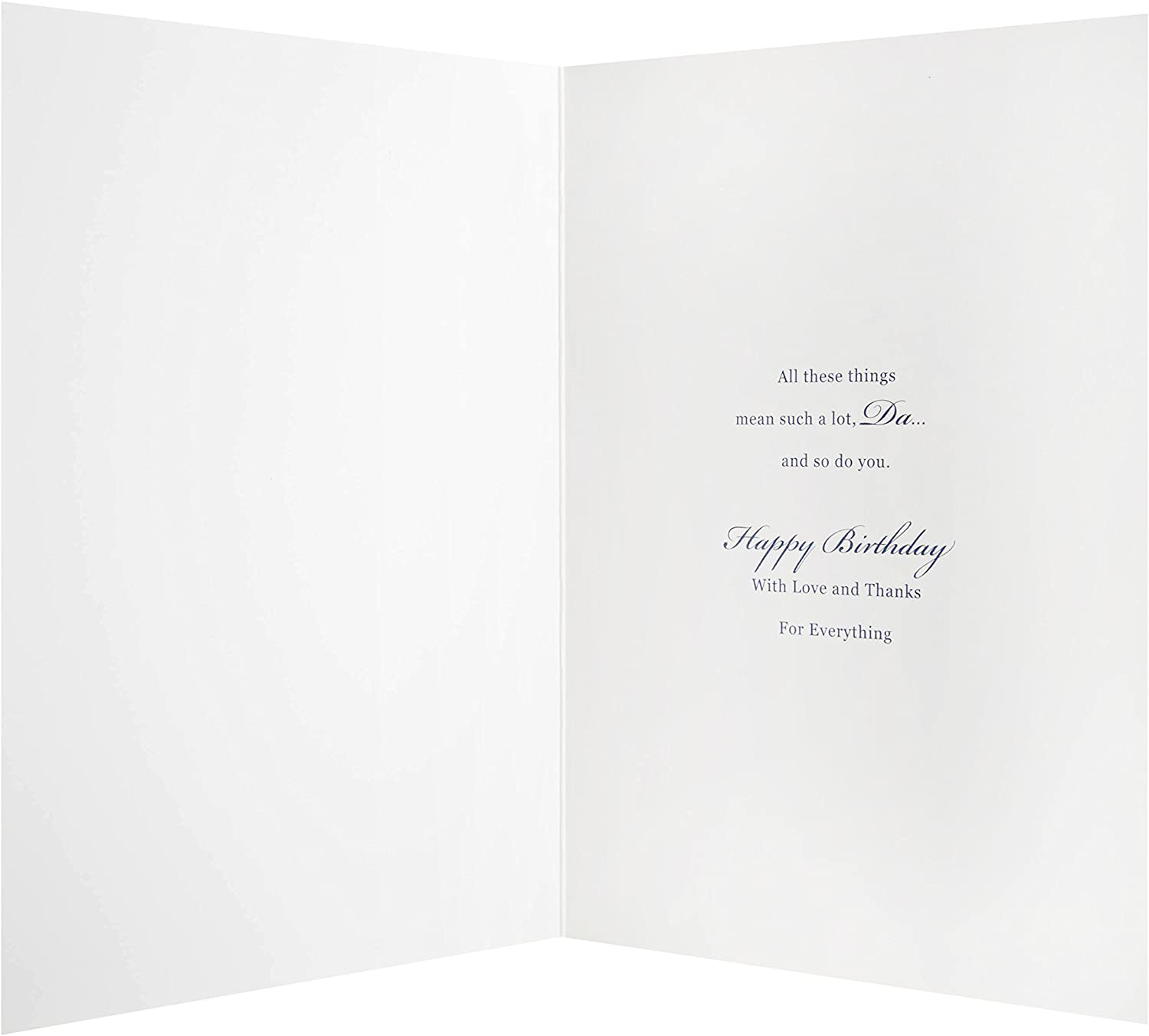 Hallmark Da Birthday Card "Good Times" - Medium - Image 2