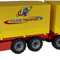 Polesie 8732 Volvo Powertruck Tilt Truck with Trailer-Toy Vehicles, Multi Colour
