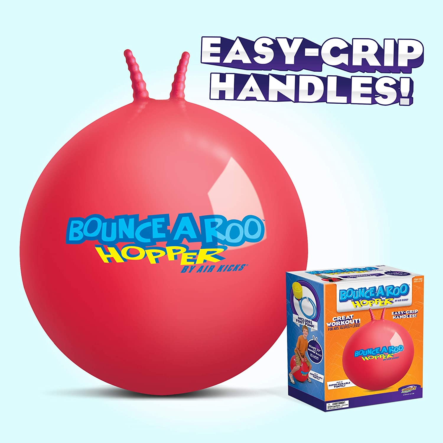 orange bouncy hopper