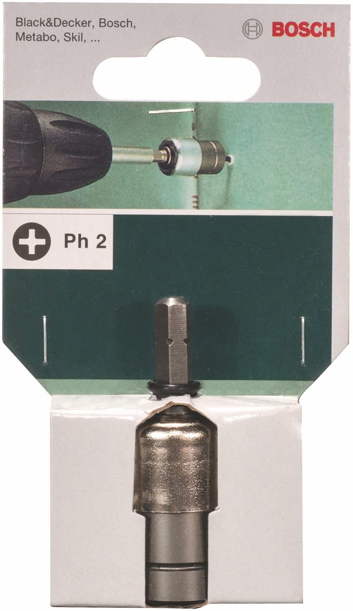 Bosch 2609255905 60mm Depth Stop with Clutch and Screwdriver Bit PH2 Hex Shank Arbor - Image 2