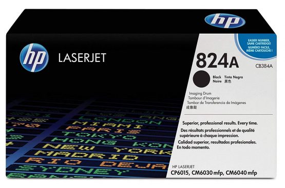 HP CB384A 824A LaserJet Image Drum, Black, Single Pack