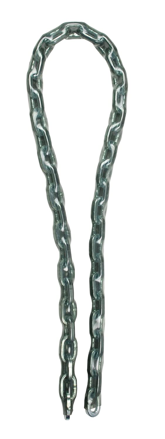 Master Lock 8017EURD Heavy Duty Hardened Steel Chain, 150 cm x 0.8 cm, Transparent, 1.5 m