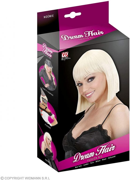 Noemie - Blonde Wig for Hair Accessory Fancy Dress - Image 2