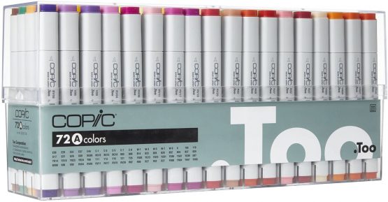 Copic Marker 72 Piece Set - Set 1
