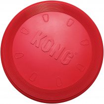 KONG - Flyer - Durable Rubber Flying Disc Dog Toy - For Large Dogs