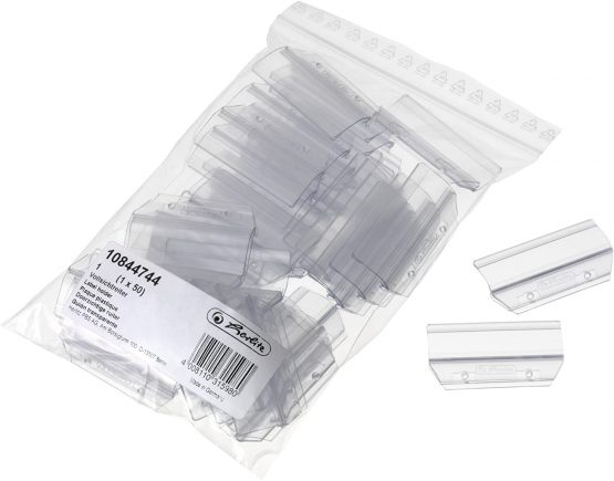 Herlitz 6cm Label Holder for Hanging Files - Tranparent (50 Pieces) - Image 2
