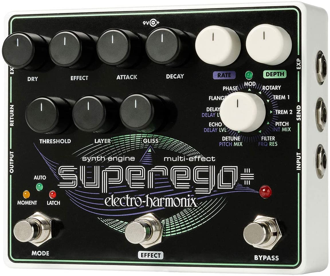 Effect for Guitars - Electro Harmonix Superego+