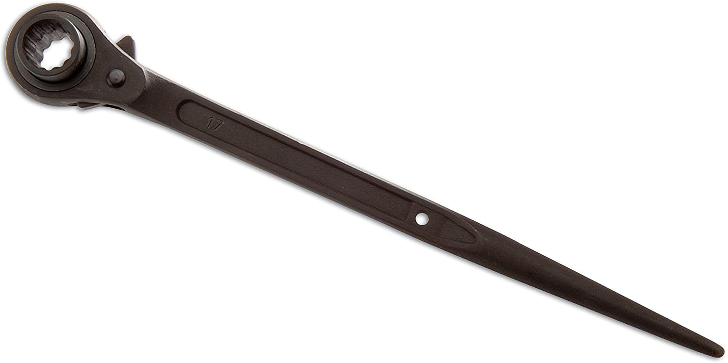 Laser 0178 Ratchet Podger Spanner 30mm X 36mm, Black,chrome