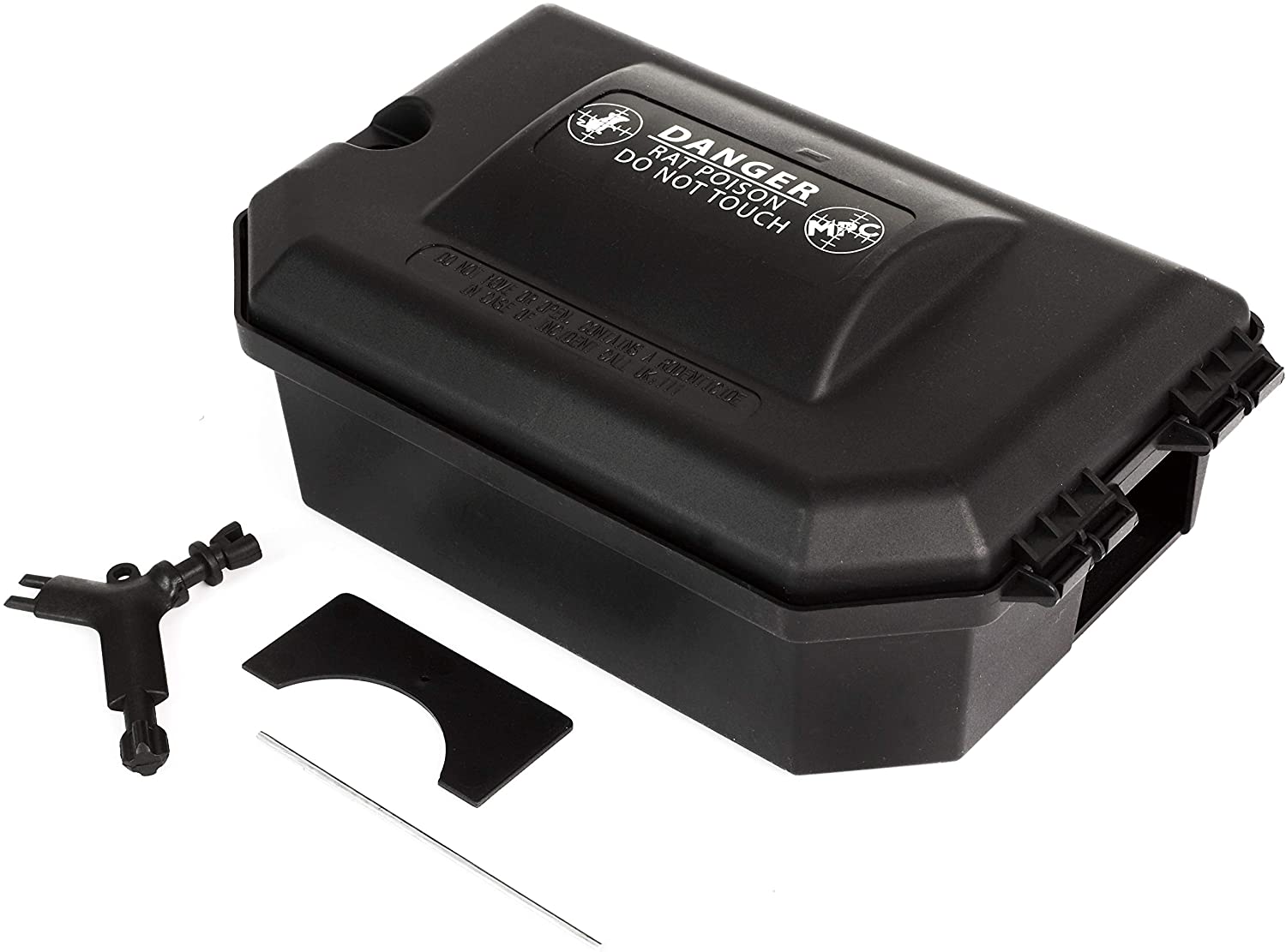 1 x RAT BAIT POISON BOX RODENT STATION MPC rats mouse mice control garden shed garage