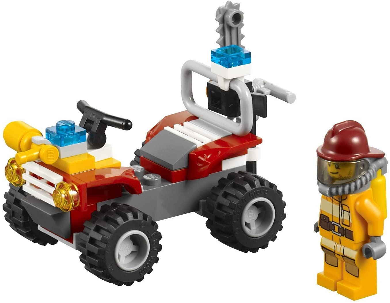 LEGO Fire ATV Building and Construction Set