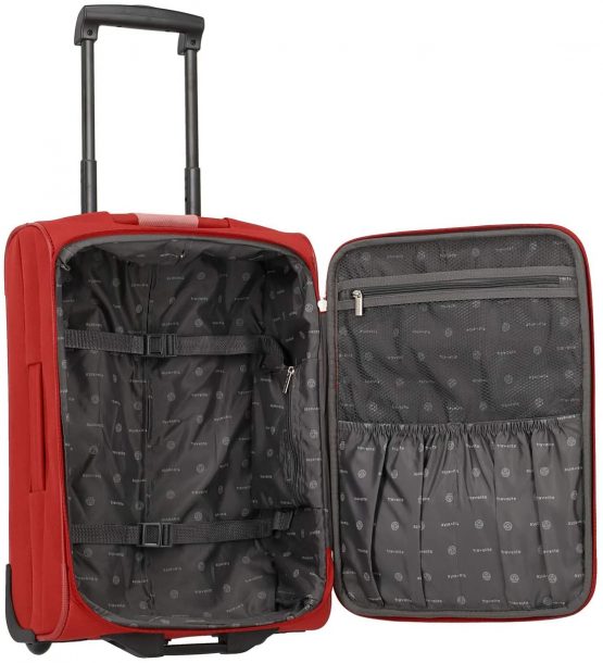Travelite Roller Case 098487 Orlando 2 Wheel Trolley Small 37 Liters Red 82773 - Image 4