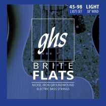 GHS L3075 45 - 98 Light Long Scale Brite Flats Bass String Set