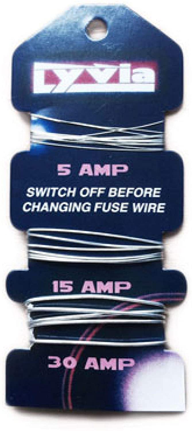 5/15/30 Amp Fuse Wire On Card, Multi-color