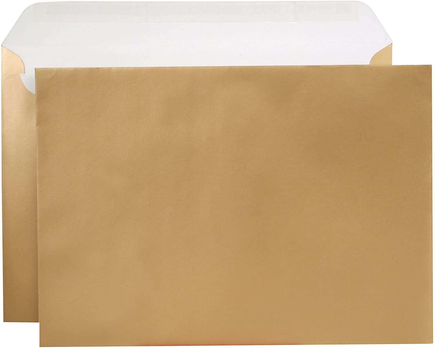 Blake Envelopes Creative Shine 413 Briefumschläge Haftklebung Metallisch Gold C4 229 x 324 mm 130g/m², Metallic Gold, C5 - 162 x 229 mm
