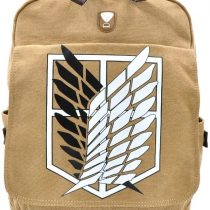 Coolchange Attack on Titan Canvas Backpack with Awareness TRUPP Coat of Arms