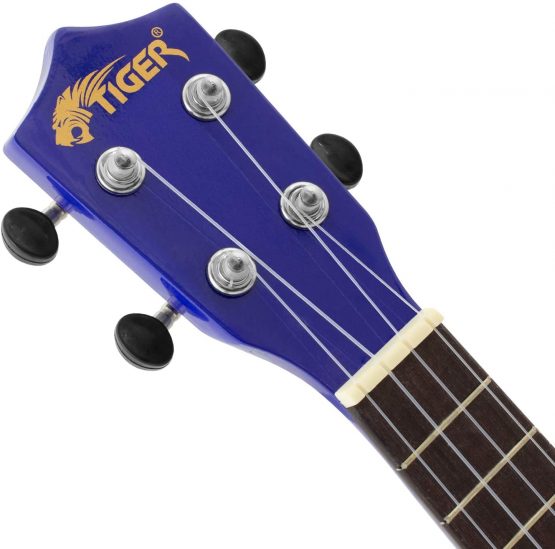 TIGER UKE10-UK | Soprano Ukulele | with Bag, Felt Pick and Spare Strings | Union Jack - Image 3